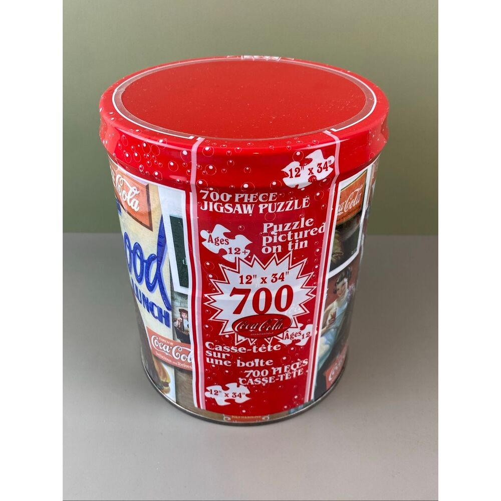 Vintage Coca Cola - Puzzle - 700 Pc - Tin SEALED Unopened